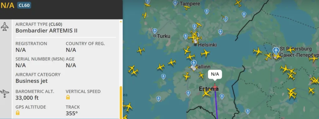 Сразу нескольких НАТОвских бортов работают у северо-западных границ России