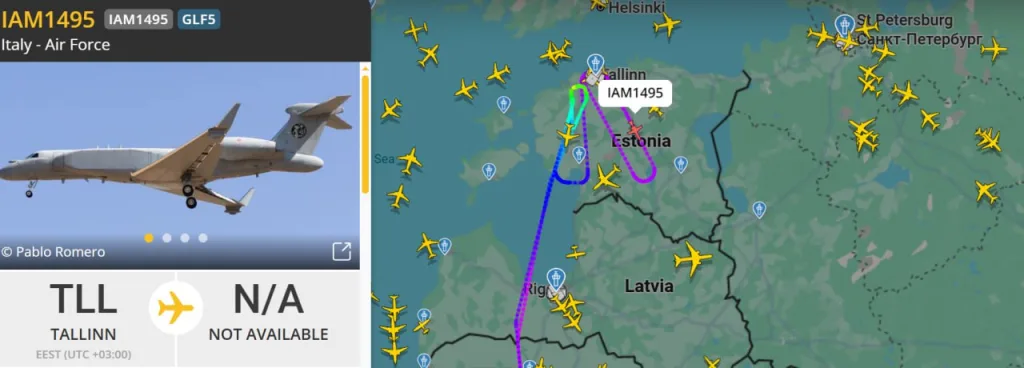 Сразу нескольких НАТОвских бортов работают у северо-западных границ России