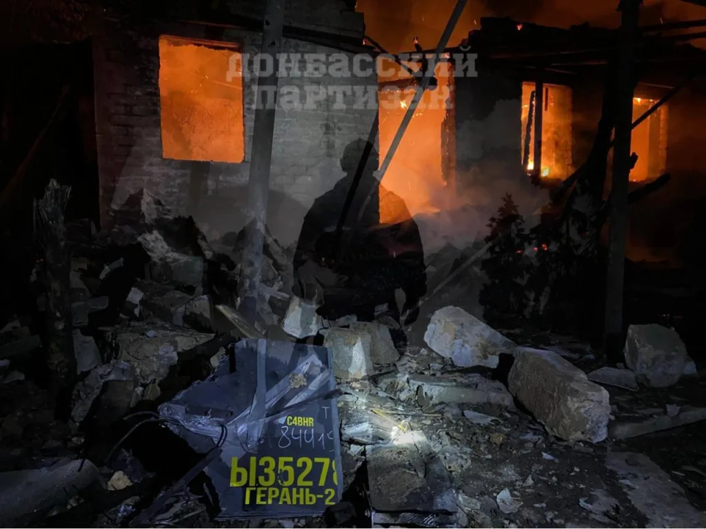 Зеленое: удар по складу та сервисному центру БпЛА ВСУ