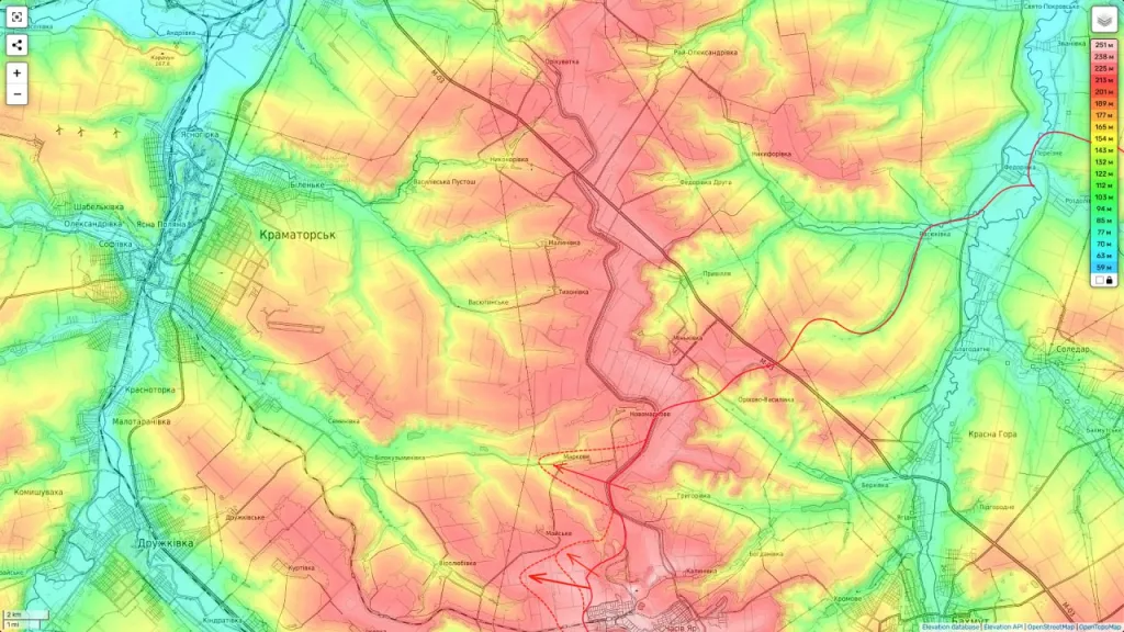 Юрий Подоляка - Краматорское направление на 05.09.25: Марково