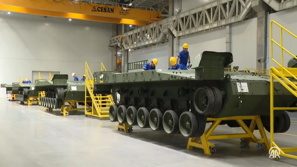 Турция наконец довела свой танк Altay до серийного производства и опубликовала кадры с завода