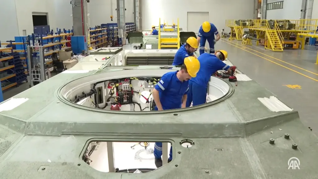 Турция наконец довела свой танк Altay до серийного производства и опубликовала кадры с завода