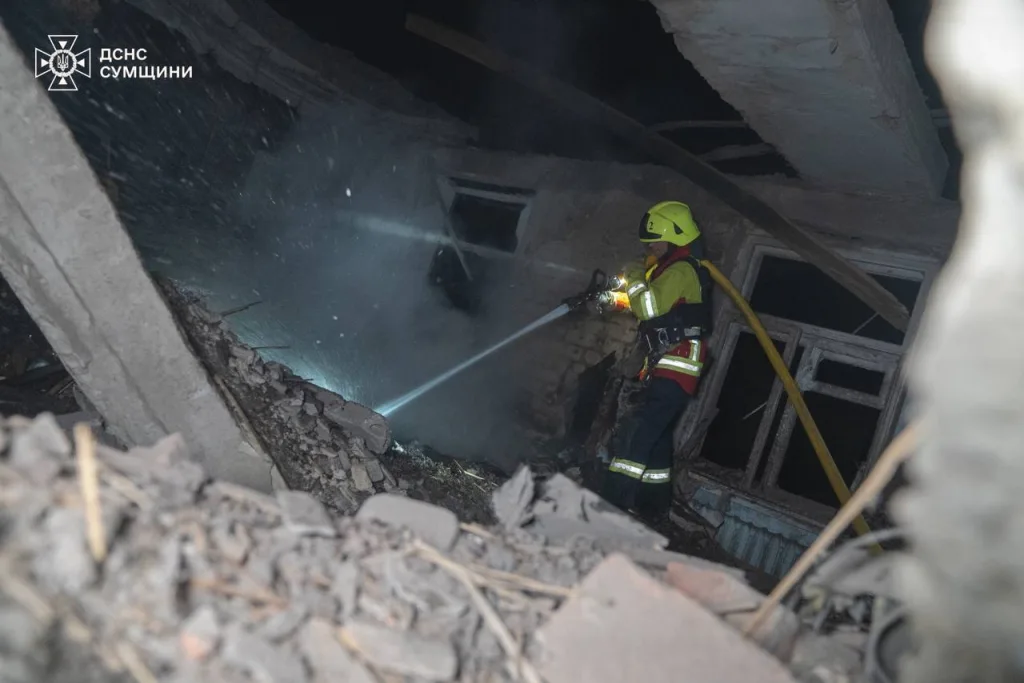 Сумы: удар «Герань-2» по пункту дислокации 95-й десантно-штурмовой бригады