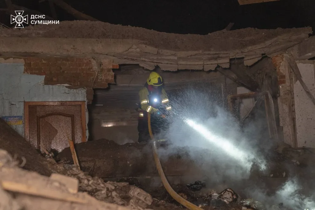 Сумы: удар «Герань-2» по пункту дислокации 95-й десантно-штурмовой бригады