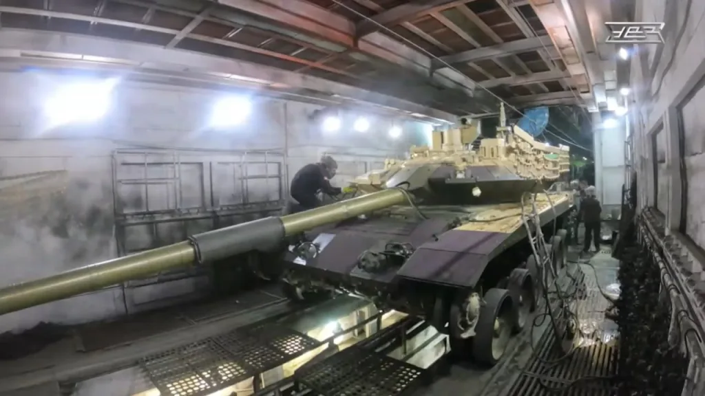 Выставочный Т-90МС отправился на фронт, заявляет УВЗ