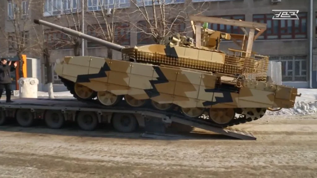 Выставочный Т-90МС отправился на фронт, заявляет УВЗ