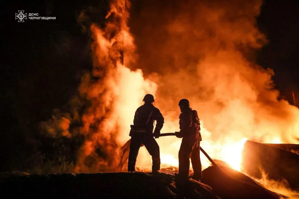 Ночные удары наших БПЛА по территории Украины