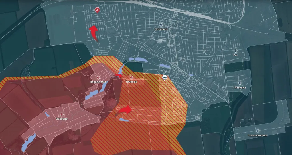 Бои в агломерации: наступление ВС РФ на Покровск