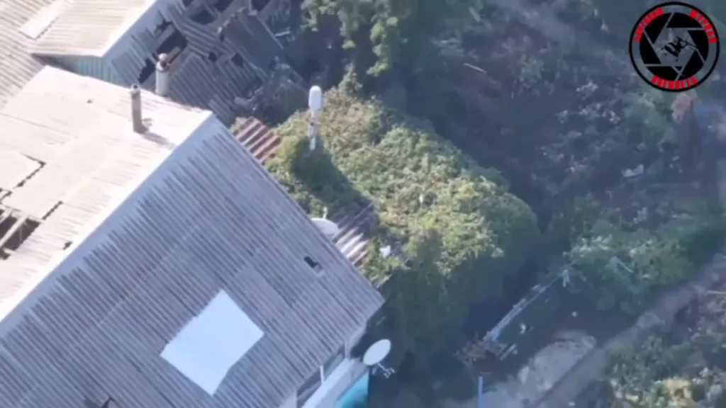 Применение ЛМУРа по дому с украинским расчетом БПЛА