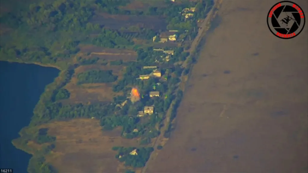 Применение ЛМУРа по дому с украинским расчетом БПЛА