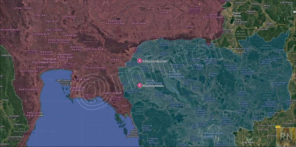 Таиланд вновь перебрасывает танки БМ "Оплот-Т" и прочую технику к границе с Камбоджей