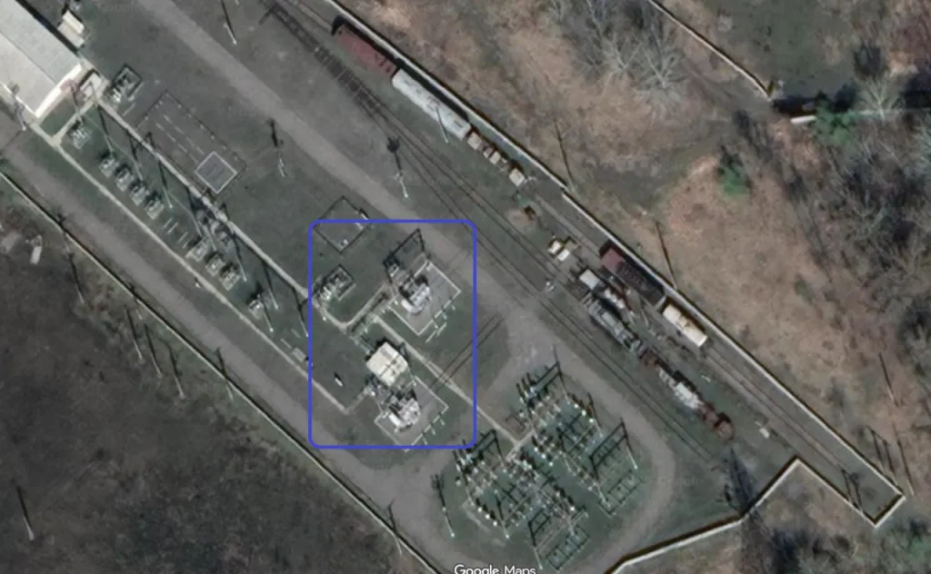 Удар БпЛА по энергоинфрастуктуре в н.п.Ромодан, Полтавской области в ночь на 18 сентября 2025г