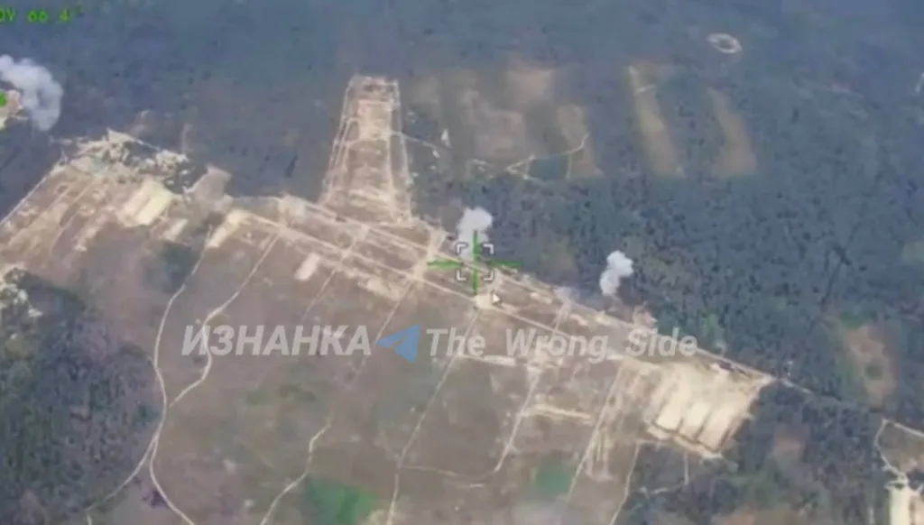 Нанесение комбинированного удара с применением ОТРК «Искандер-М» и дронов-камикадзе «Герань-2» по полигону Гончаровский в Черниговской области, о котором вчера заявлял аккаунт сухопутных войск ВСУ