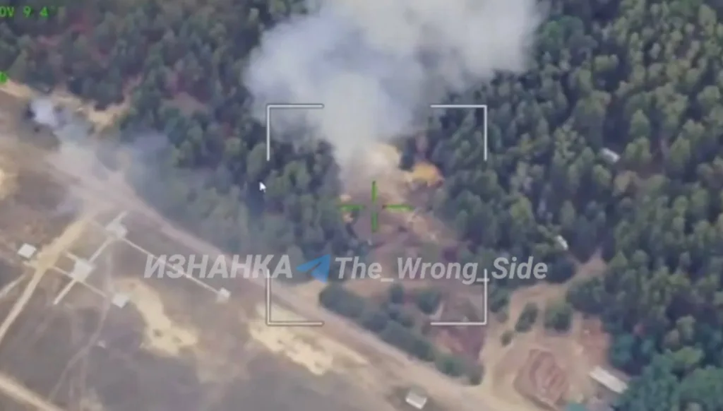 Нанесение комбинированного удара с применением ОТРК «Искандер-М» и дронов-камикадзе «Герань-2» по полигону Гончаровский в Черниговской области, о котором вчера заявлял аккаунт сухопутных войск ВСУ