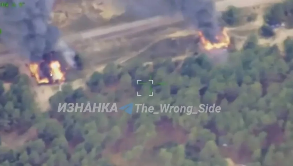 Нанесение комбинированного удара с применением ОТРК «Искандер-М» и дронов-камикадзе «Герань-2» по полигону Гончаровский в Черниговской области, о котором вчера заявлял аккаунт сухопутных войск ВСУ