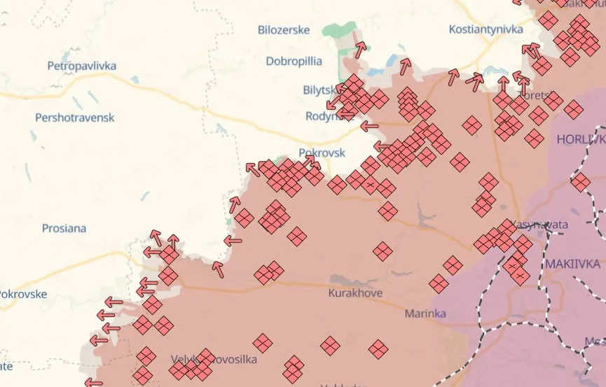 Каналы противника: Армия России начала активные наступательные действия в сторону Днепропетровской области почти по всей линии фронта на этом направлении, сообщает ВСУшник с позывным «Алекс»
