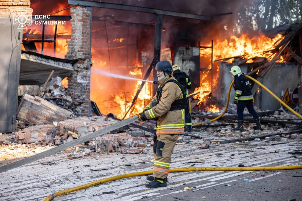 ВС РФ ночью нанесли удары по военным объектам в пяти областях Украины на 26.09.2025