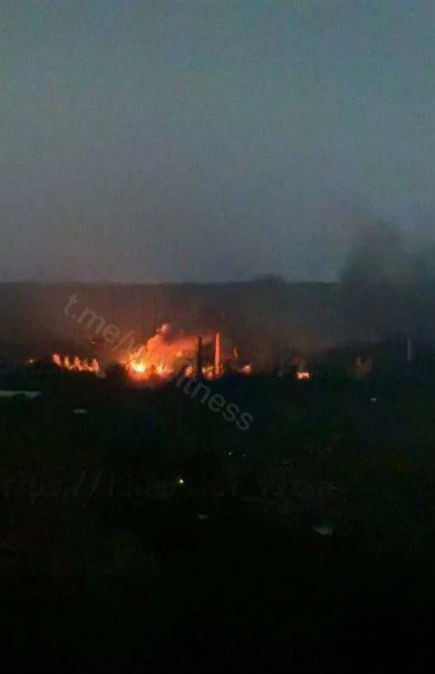 Также «Герани» нанесли удар по заводу высоковольтных изоляторов в Славянске