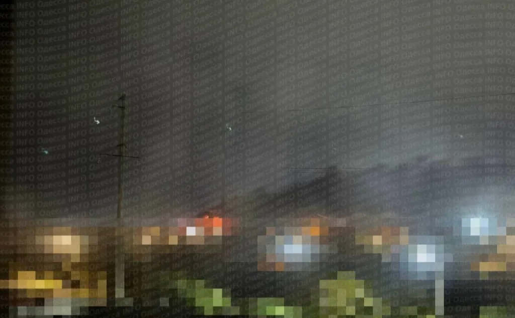 Дроны-камикадзе «Герань-2» атаковали цель в Одессе