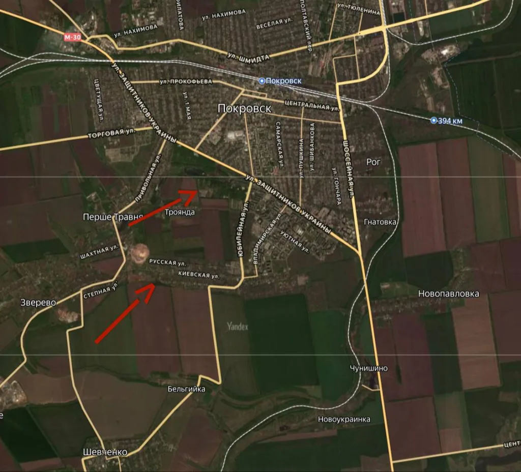 Мониторинговые сервисы сообщают о продвижении ВС России на ряде направлений