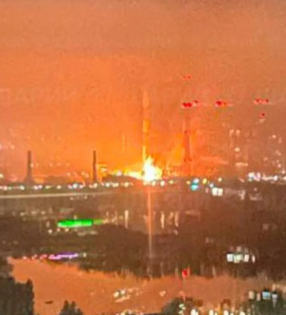 В Киеве пылает ТЭЦ-5