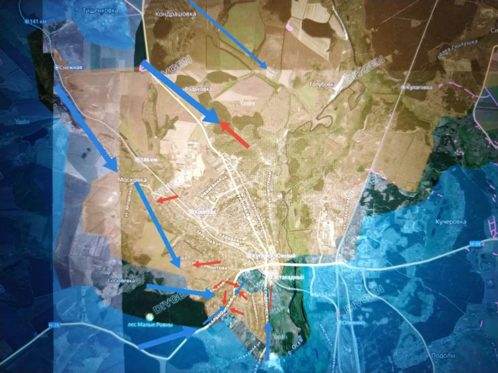 Харьковское направление (Великобурлукский участок)/Купянское направление