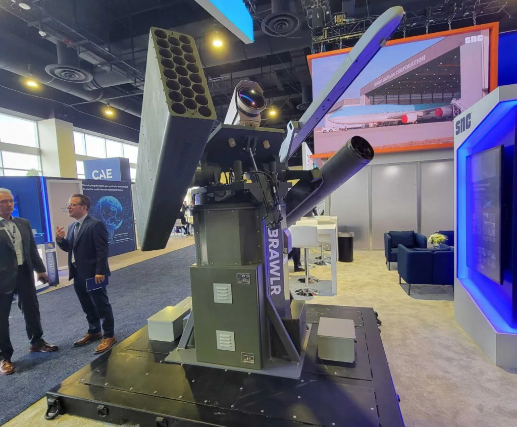 Очередной пример дешевого антидронового ЗРК это система BRAWLR от американской компании Sierra Nevada Corp