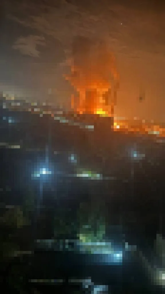 В Киеве пылает ТЭЦ-5