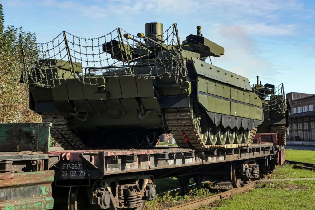 «Уралвагонзавод» отчитался об отправке в войска новой партии БМПТ «Терминатор»