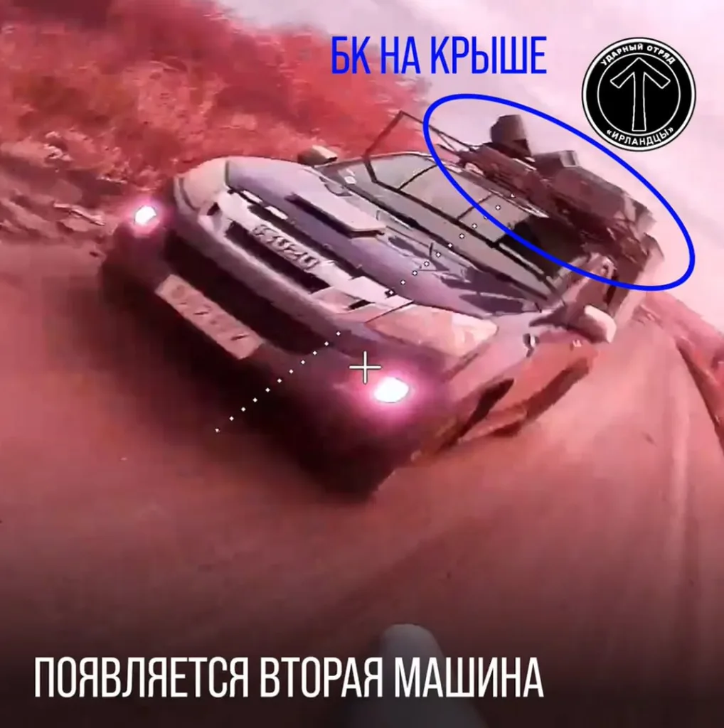 Ещё кадры работы FPV-дронов ударного отряда «Ирландцы»  по украинской логистике между Гришино и Новоалександровкой на Покровском направлении