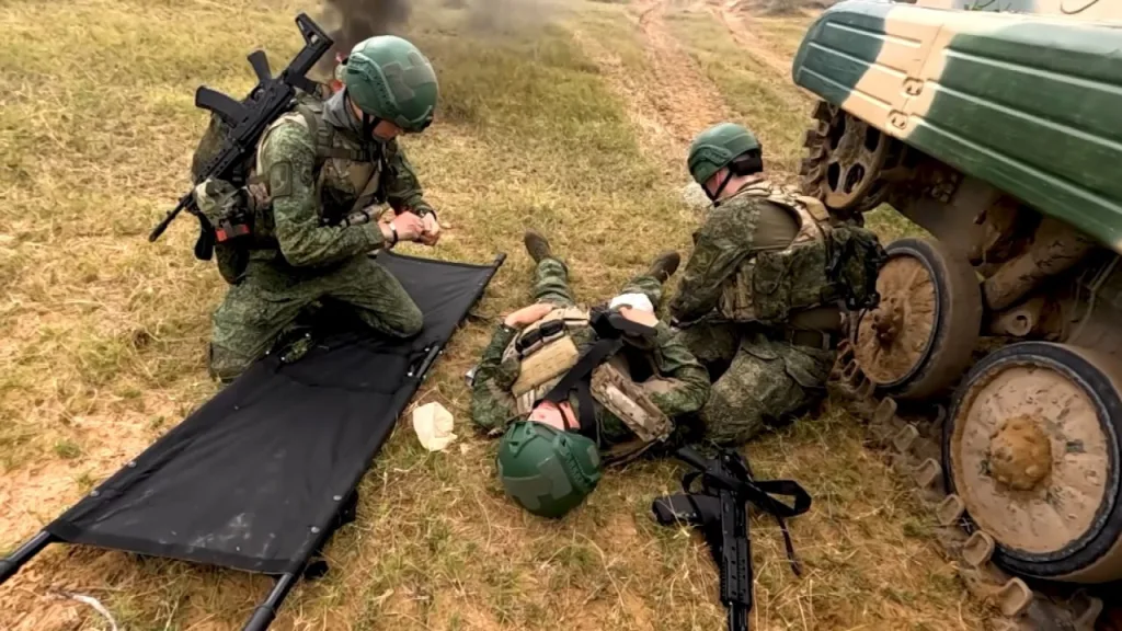 Основной этап совместного российско-индийского учения «Индра-2025» проходит на полигоне «Махаджан» в Индии