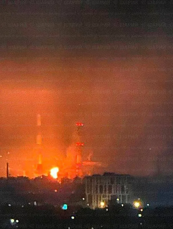 В Киеве пылает ТЭЦ-5