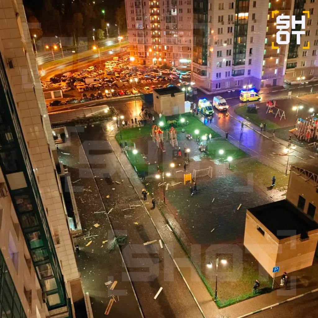 Ударом БПЛА повреждён жилой дом в Подмосковье, есть пострадавшие