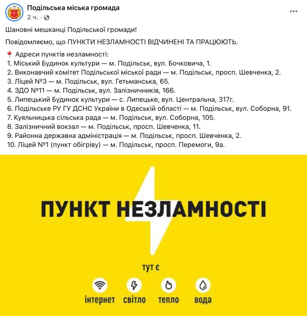 ВС РФ ночью нанесли удары по объектам в шести областях Украины на 29.10.2025