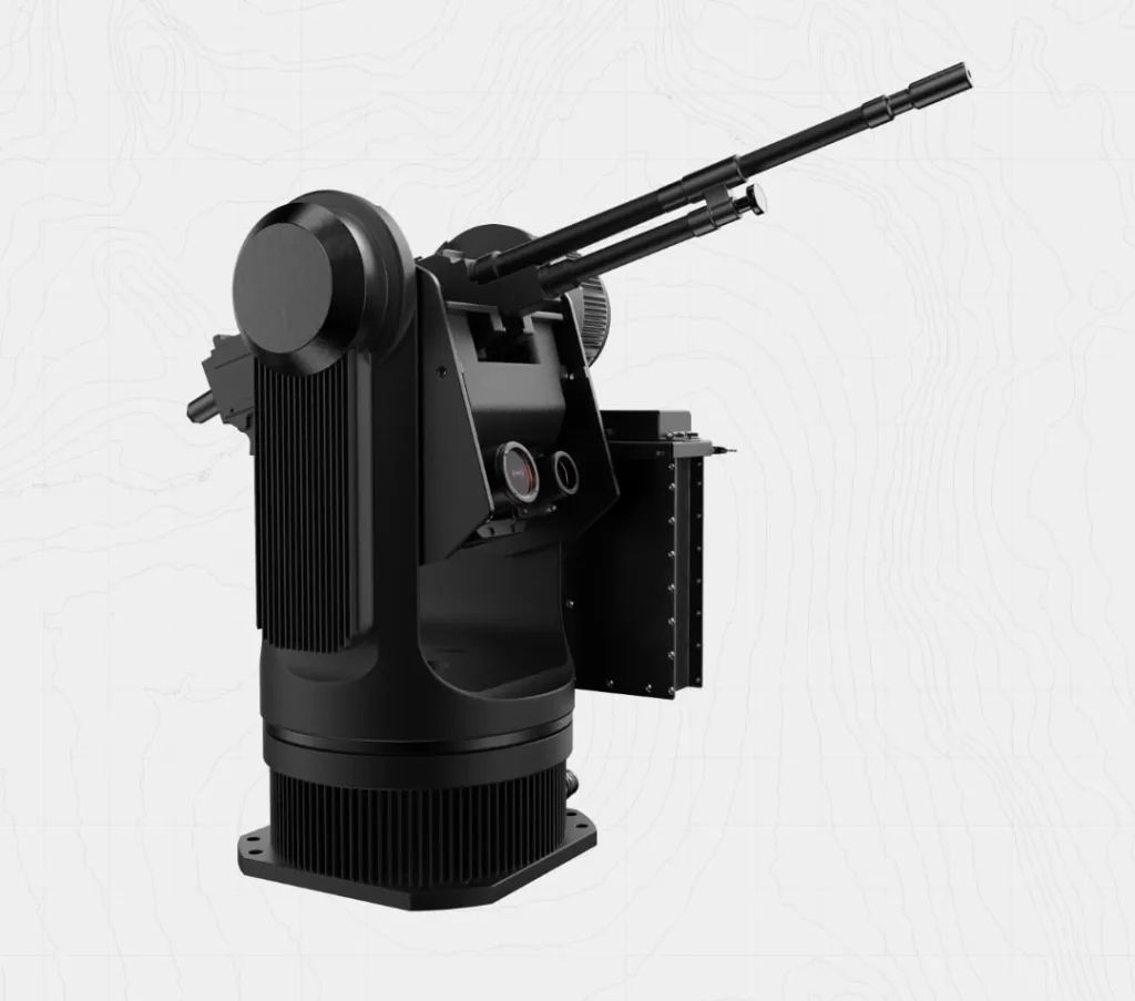 В сети появились фотографии тяжёлой техники, на которой установлены макеты турелей против дронов «Bullfrog»