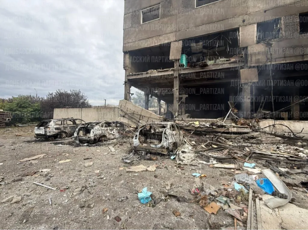 Массированный удар БПЛА «Герань-2» по автотранспортному предприятию и объектам 81-й бригады в Краматорске