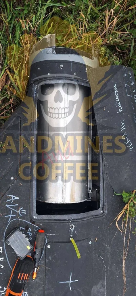 Противник обнаружил ещё одну новую боевую часть в дронах-камикадзе «Герань-2» – с жидкой зажигательной смесью