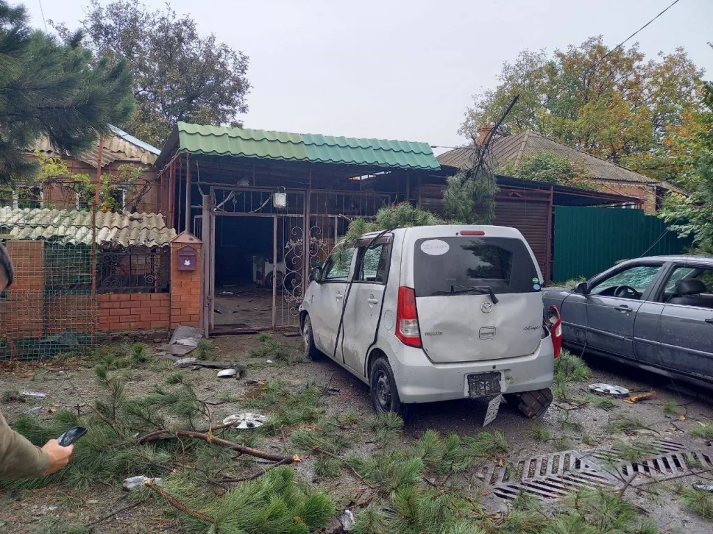 В Матвеево-Курганском районе Ростовской области украинские нацисты атаковали беспилотниками мирное население
