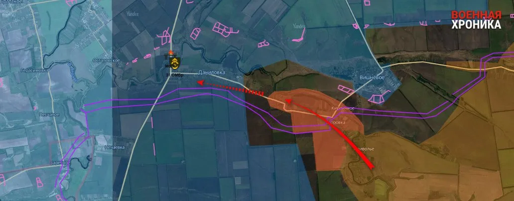 Прорыв к Даниловке: что происходит на восточном крыле Запорожского фронта