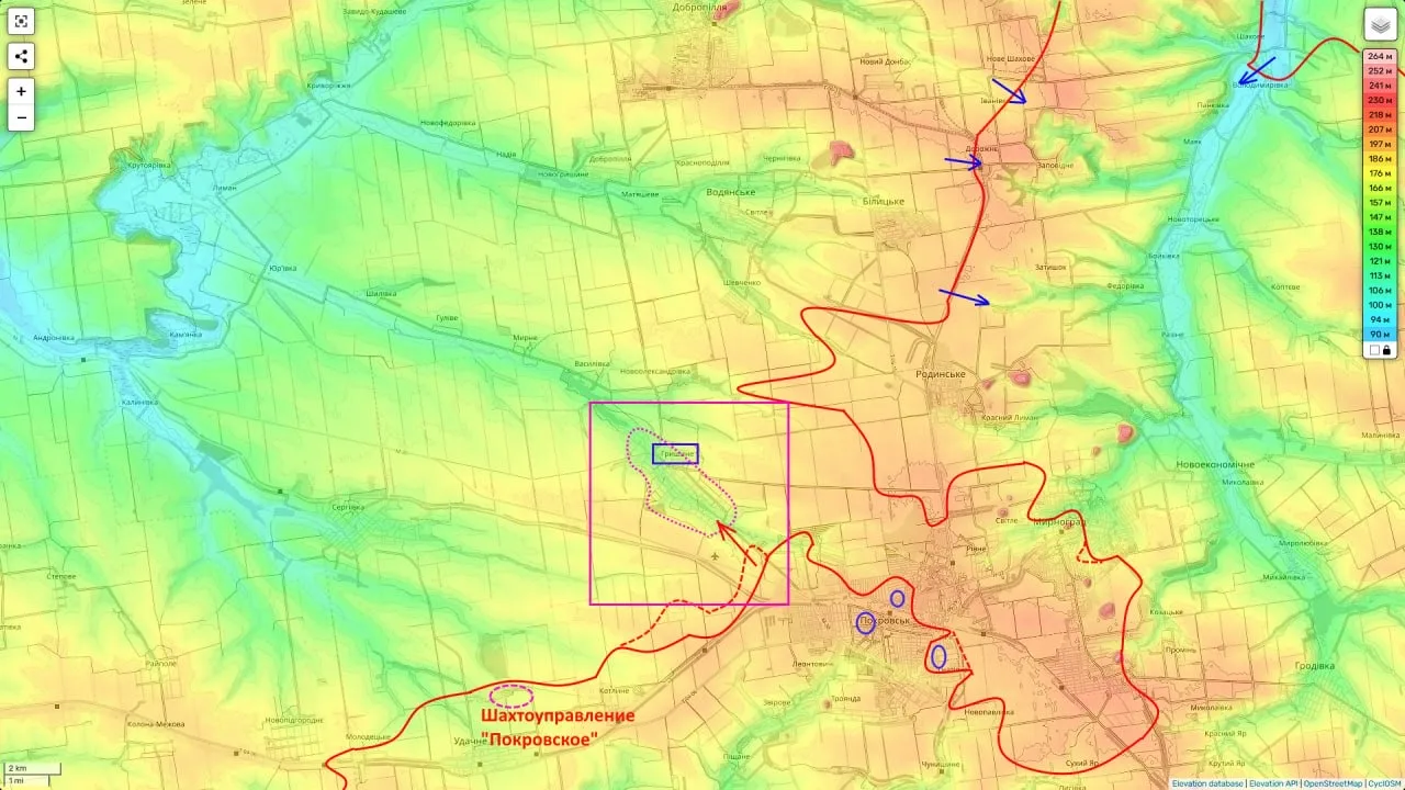 Юрий Подоляка - Покровское направление на утро 30.10.25: Гришино