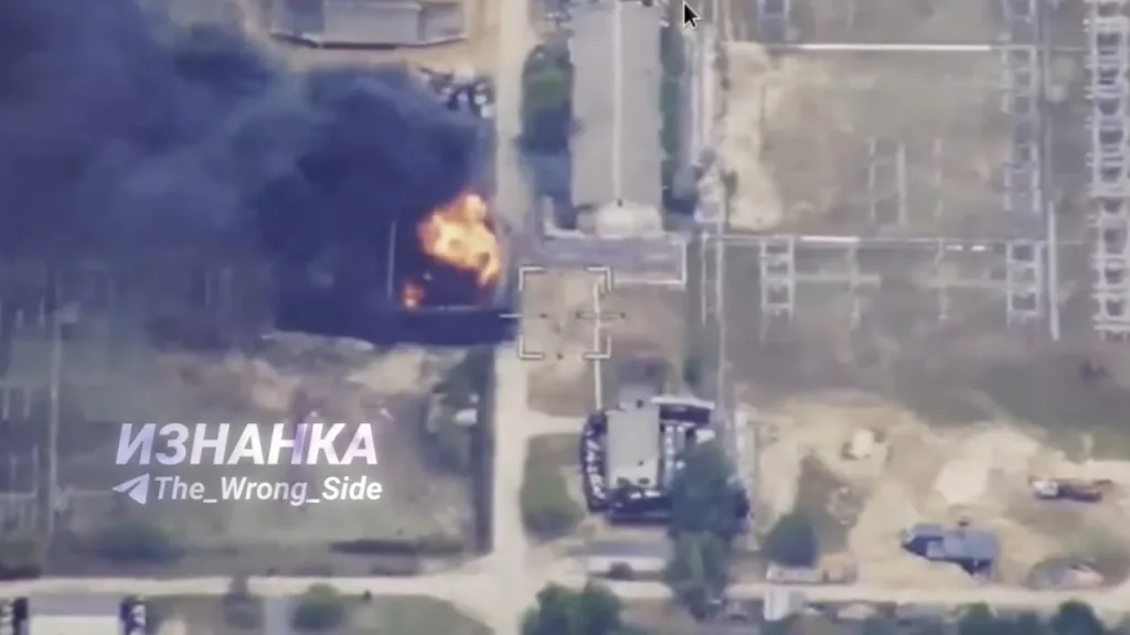 Прилеты 8 дронов-камикадзе «Герань-2» по подстанции 330 кВ «Славутич» и одной «Герани» по подстанции 110 кВ «Славутич» в Киевской области