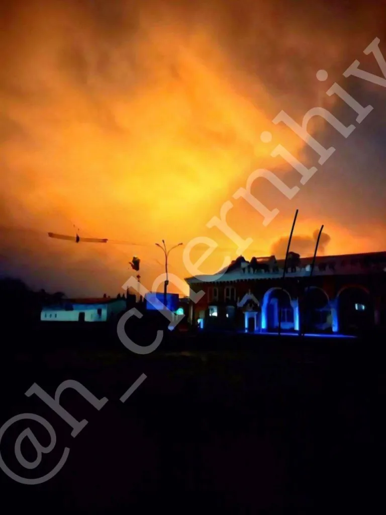 Удары по энергетическим и топливным объектам Черниговской области — продолжение системного выведения из строя инфраструктуры северного энергоузла Украины