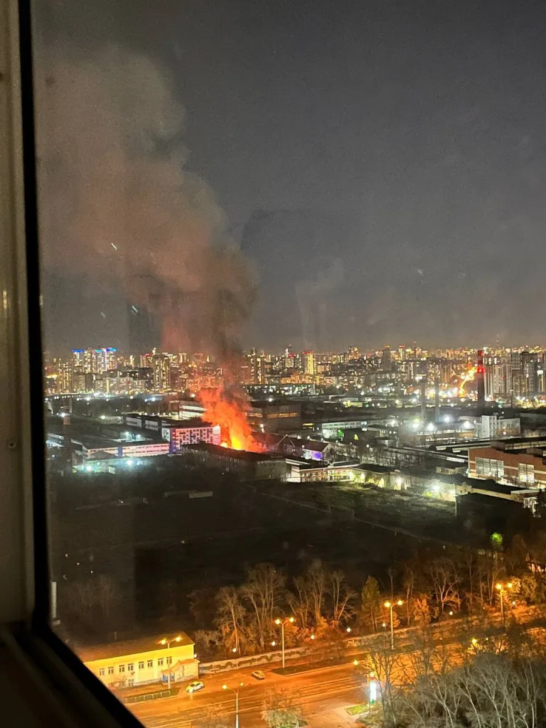 В Екатеринбург горит Уральский турбинный завод — СМИ