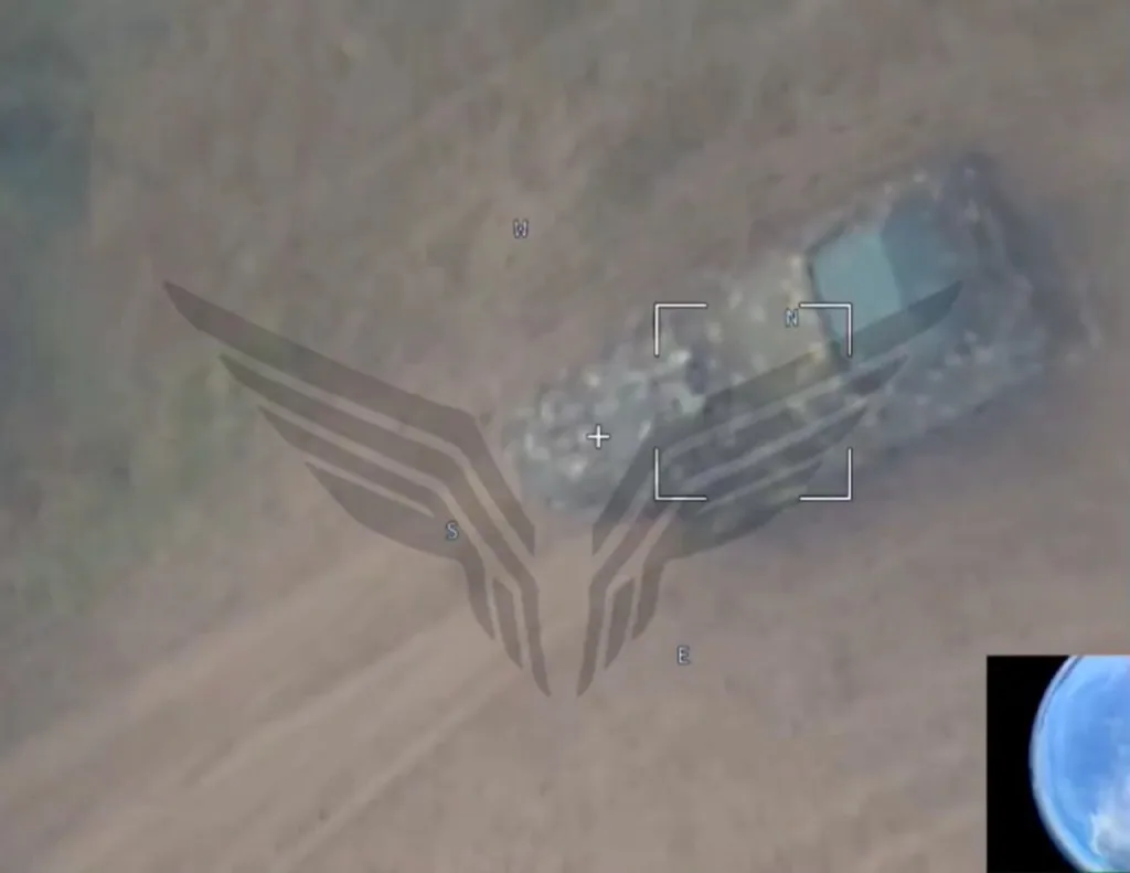 Очередной украинский ЗРК FrankenSAM (ЗРК "Бук-М1" с американскими ЗУР RIM-7 Sea Sparrow) стал жертвой "Ланцета" центра "Рубикон"