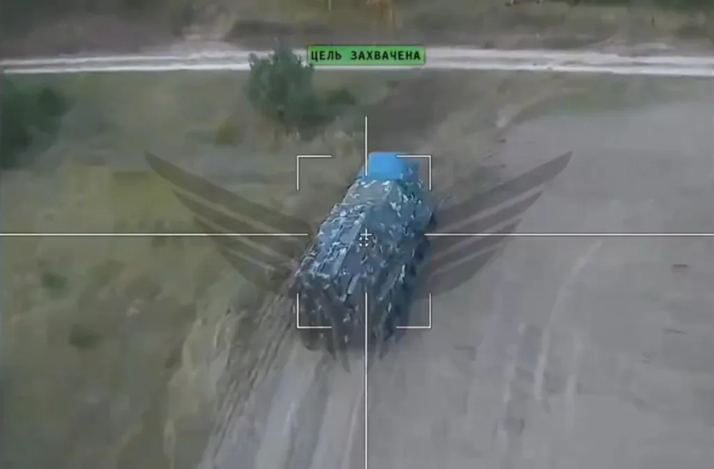 Очередной украинский ЗРК FrankenSAM (ЗРК "Бук-М1" с американскими ЗУР RIM-7 Sea Sparrow) стал жертвой "Ланцета" центра "Рубикон"