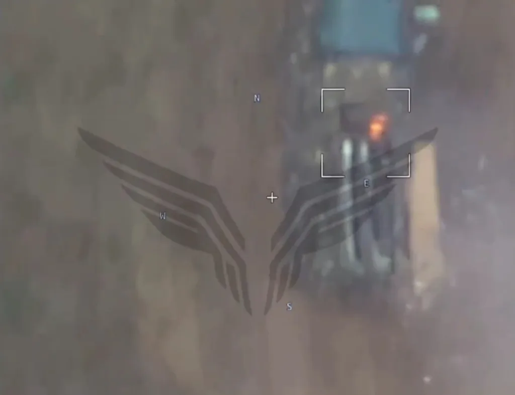 Очередной украинский ЗРК FrankenSAM (ЗРК "Бук-М1" с американскими ЗУР RIM-7 Sea Sparrow) стал жертвой "Ланцета" центра "Рубикон"