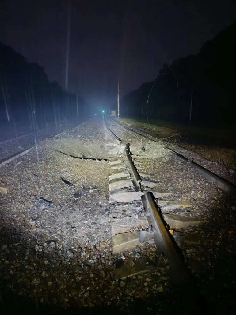 Серия ударов по северо-восточной инфраструктуре