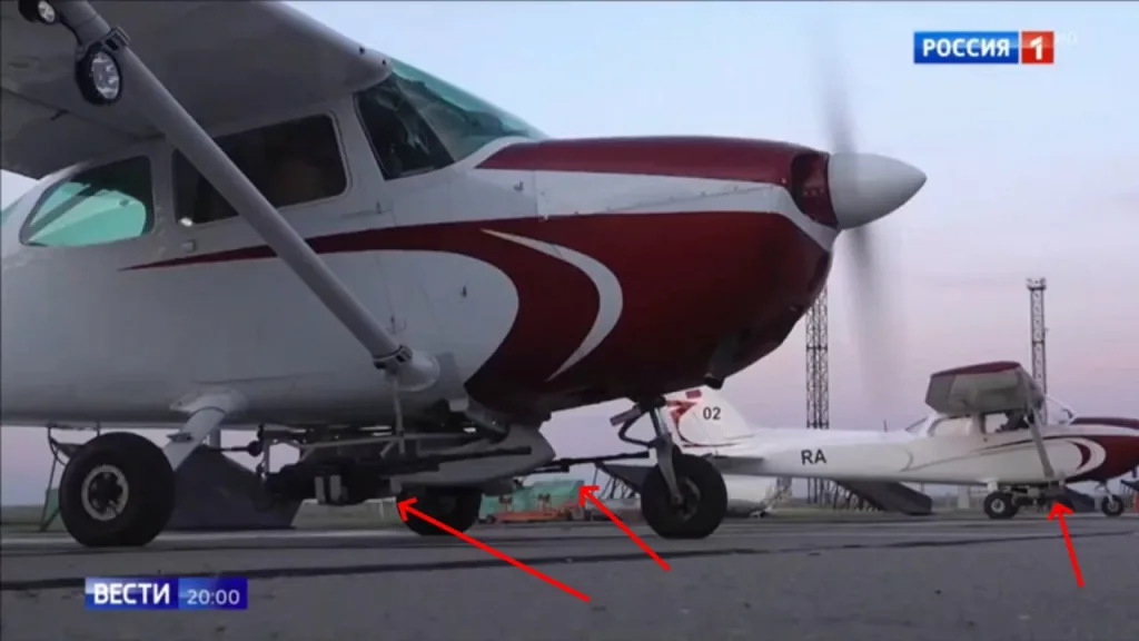 Российские легкомоторные истребители украинских дронов на базе самолетов Як-52 и Cessna 172