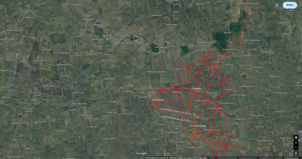 Юрий Подоляка — Покровское направление (Днепропетровщины): Привольное — Вишневое