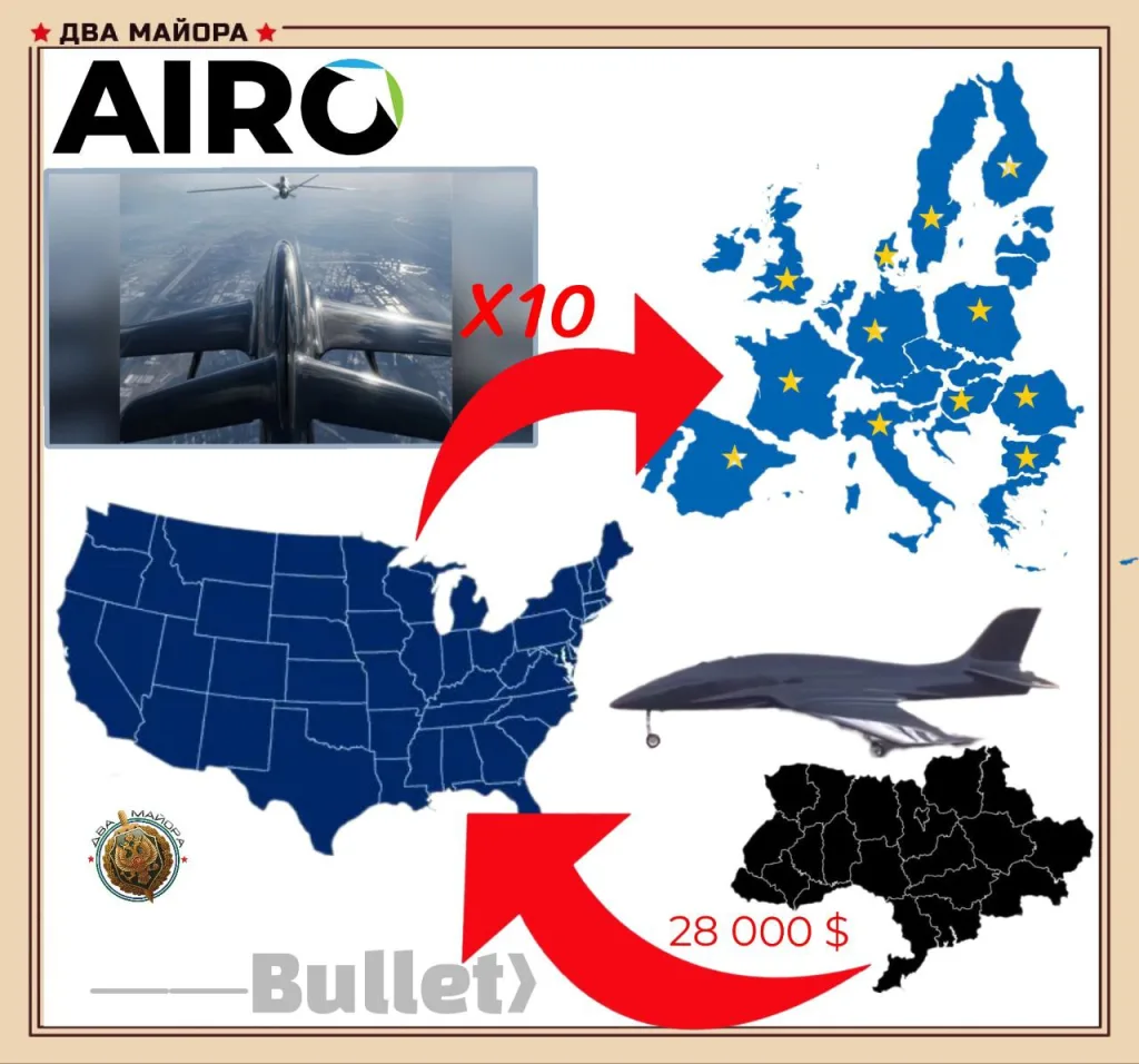 В США будут собирать украинские дроны